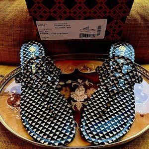 Tory Burch leather Miller Sandals